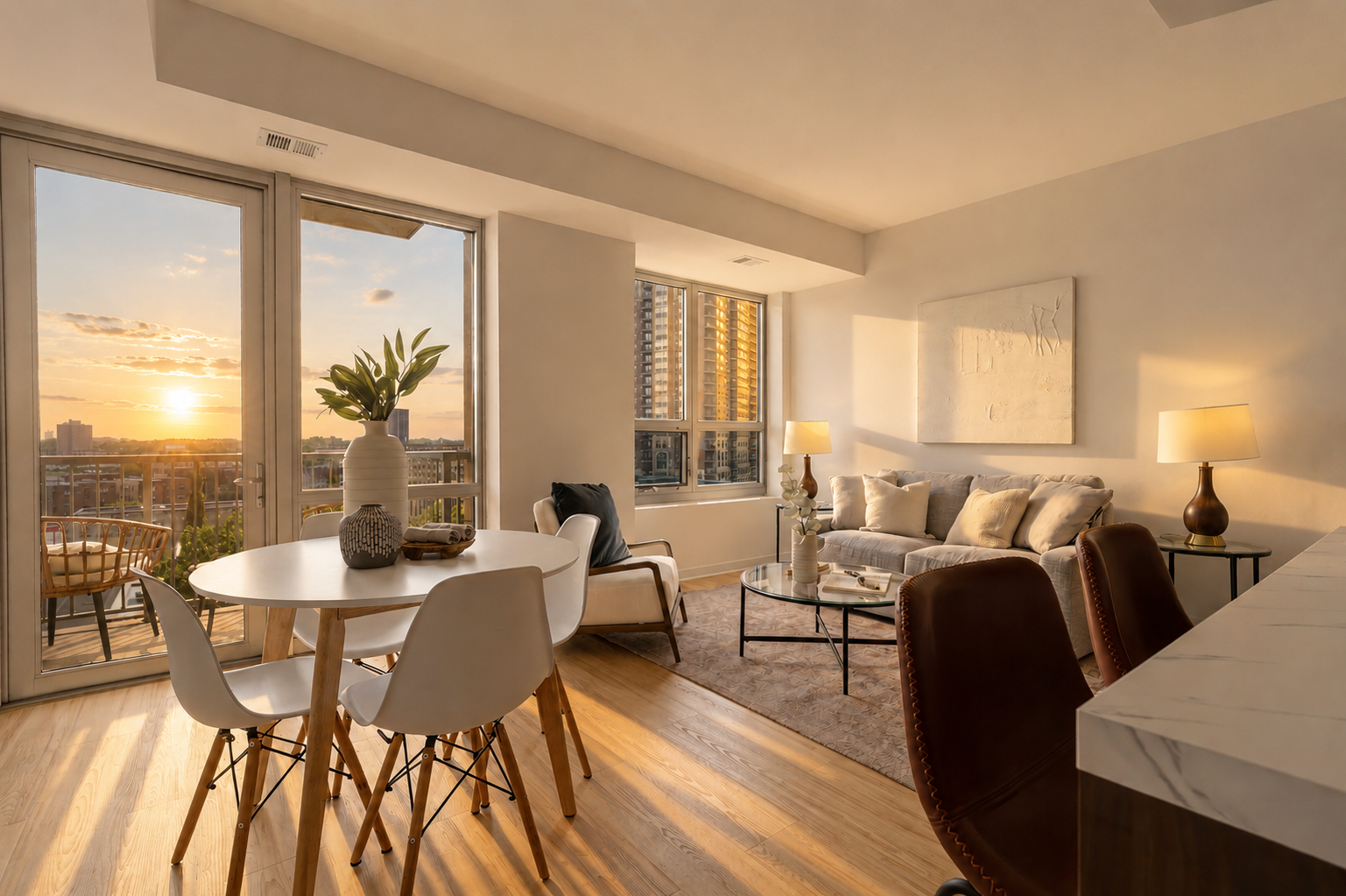 Luxury real estate interior